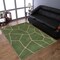 Hand Tufted Wool Area Rug 4X6 Contemporary Green K00692 Eco-Friendly Soft